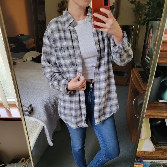 Aeropostale Tops - Aeropostale plaid button up